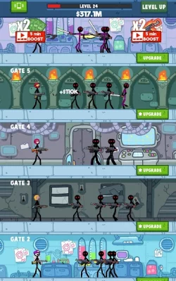 Idle Stickman screenshot №3
