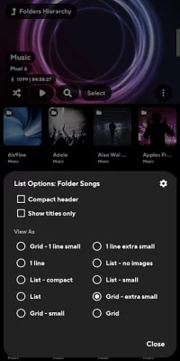 Poweramp - пробная версия screenshot №7